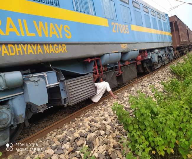पलामू में एअर ड्रोन पाइप फटने से 48 मिनट तक खड़ी रही मालगाड़ी, कई पैसेंजर्स ट्रेनें चल रहीं विलंब से