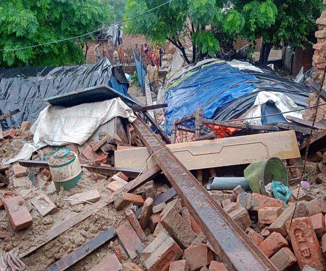 Rain in Punjab: पंजाब के कई शहराें में जाेरदार बारिश, लुधियाना में 2 मकान गिरे; बाल-बाल बचा परिवार