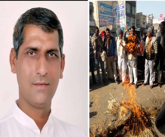 भाजपा के प्रशिक्षण प्रभारी पार्टी से छह साल के लिए निलंबित, जिलाध्यक्ष का ही फूंक दिया था पुतला