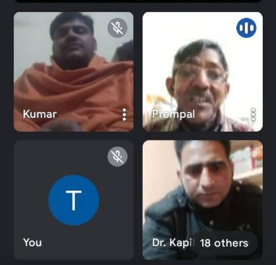 नेताजी के जीवनवृत्त पर की चर्चा..जीवन से प्रेरणा लेने का आह्वान