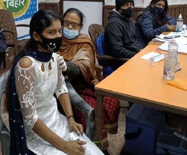 समस्तीपुर के 46 फीसद किशोर व किशोरियों ने लिए कोरोना टीके