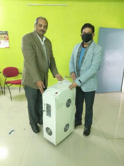 सीएसजेएमयू के छात्रों ने बनाया आक्सीजन कंसंट्रेटर