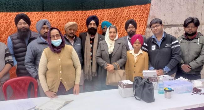 बाबा जीवन सिंह सेवा सोसायटी
ने लगाया वैक्सीनेशन कैंप