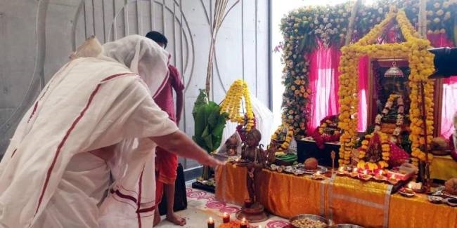 तीन दिवसीय ध्वजा समारोह संपन्न