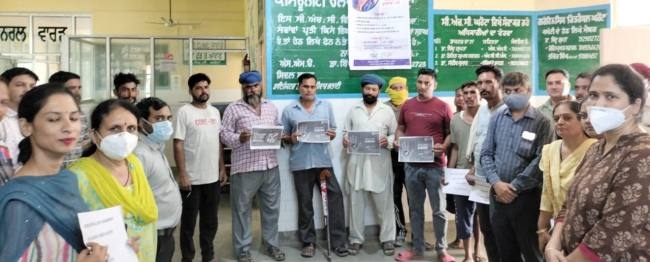 सीएचसी घरोटा में विश्व नशा मुक्ति दिवस मनाया
