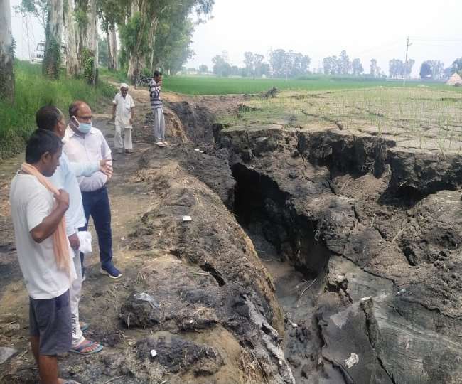 करनाल में जमीन ऊपर उठने की वजह आई सामने, किसान की इस गलती से हुई जमीन में उथल-पुथल