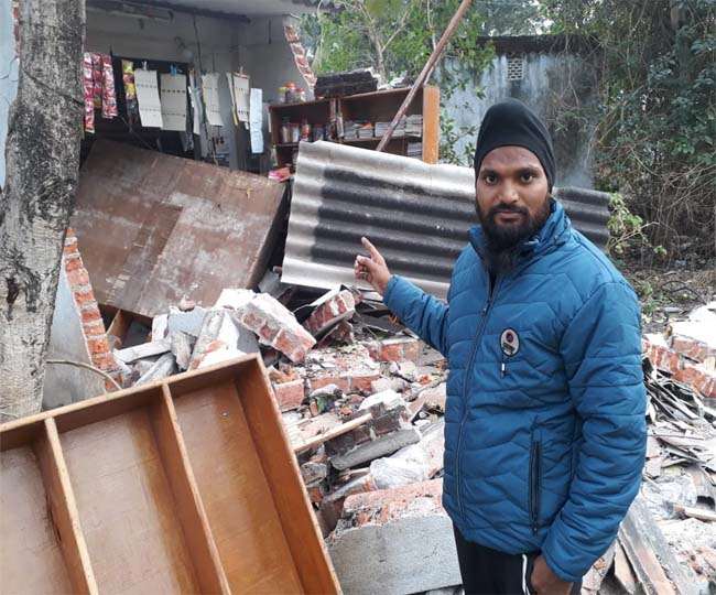 सेल के जीतपुर-चासनाला रोपवे लाइन की डोली टाटा डीवीए स्कूल पर गिरी, बड़ा हादसा टला