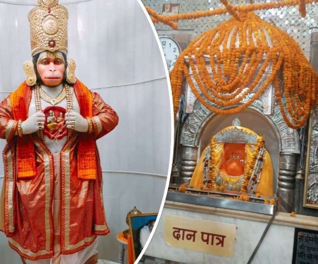 आरती पूजन के साथ मना हनुमान सेतु मंदिर का स्थापना दिवस, बाबा नीब करौरी ने 1967 में कराया था निर्माण