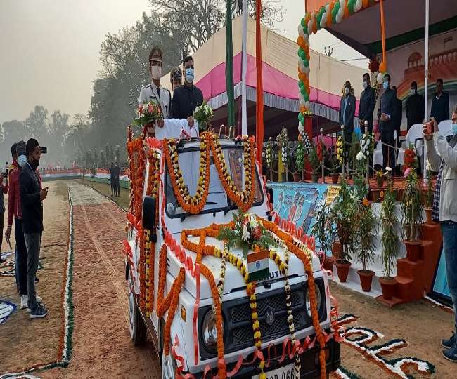 गणतंत्रत दिवस 2022 पर उत्सवी रंग में रंगी जानकी जन्मभूमि, डुमरा स्टेडियम में मुख्य समारोह