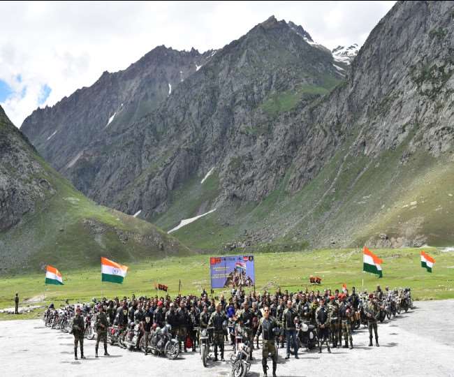 Kargil Vijay Diwas 2021: आर्मी कमांडर की कारगिल राइड से सेना का जोश हाई