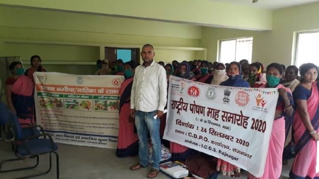 बेहतर भोजन व उत्तम स्वास्थ्य के लिए किचेन गार्डेन बेहतर विकल्प : बीडीओ