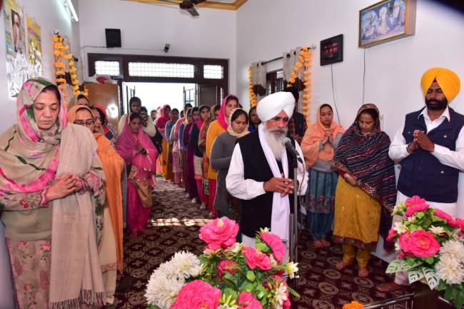 श्री गुरु तेग बहादुर साहिब जी के शहीदी दिवस पर किया नमन