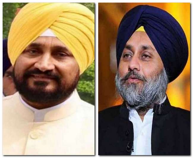 सुखबीर बादल की सीएम चन्नी को चुनौती, हिम्मत है तो मजीठिया व शिअद पर पर्चा दर्ज करके दिखाएं