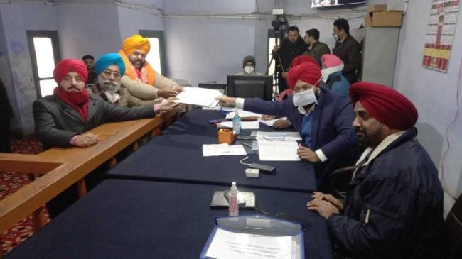 कांग्रेस, आप, शिअद और एक आजाद ने भरा नामांकन