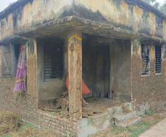 दरभंगा में गनौली अतिरिक्त प्राथमिक स्वास्थ्य केंद्र का भवन आधा-अधूरा