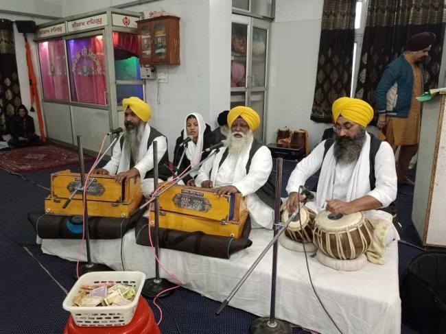 गुरुद्वारा साहिब में मनाया गया बाबा दीपसिंह का प्रकाशपर्व