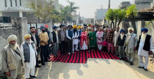 जसदीप कौर ने किया बीजा जोन के गांवों का दौरा