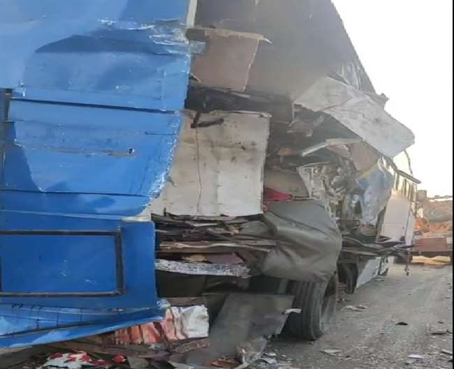 हरियाणा में बड़ा हादसा, दिल्ली चंडीगढ़ हाईवे पर अंबाला में 3 टूरिस्ट बसें टकराईं, 5 की मौत, कई घायल