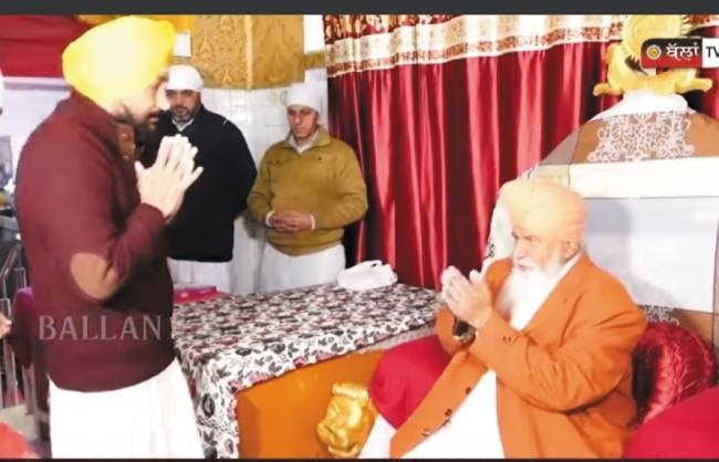 डेरा सचखंड बल्लां में रात रुके मुख्यमंत्री चन्नी, आध्यात्मिक चर्चा हुई