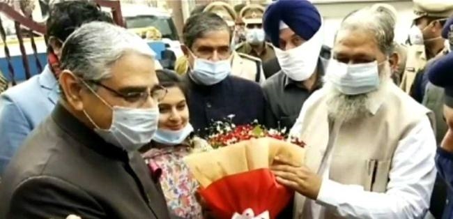 वरिष्ठ विज्ञानी डा. मोतीलाल से मिले गृहमंत्री