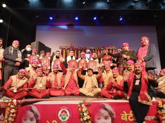 श्री दुर्गा सेवक संघ ने करवाई मां की चौकी