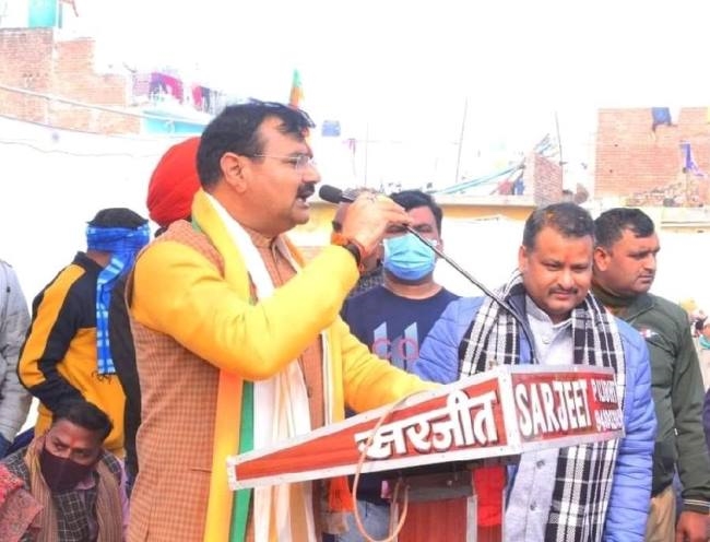 बगैर अनुमति सभा करने पर सदर विधायक के विरुद्ध मुकदमा