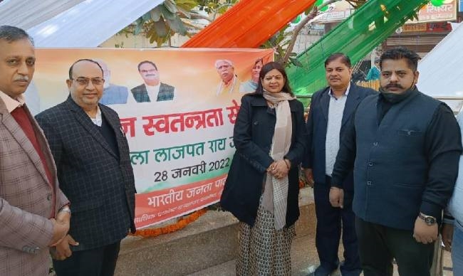 कांग्रेस ने 75 सालों तक शहीदों के इतिहास को छुपाने का काम किया : कविता जैन