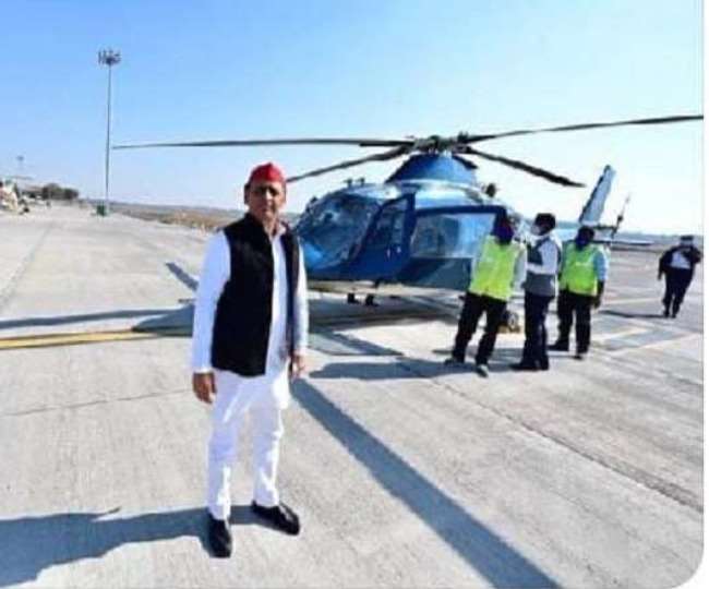 अखिलेश यादव का हेलीकाप्टर रोकने पर सपा के प्रवक्ता बिफरे, कहा-विपक्ष की आवाज दबाने की साजिश