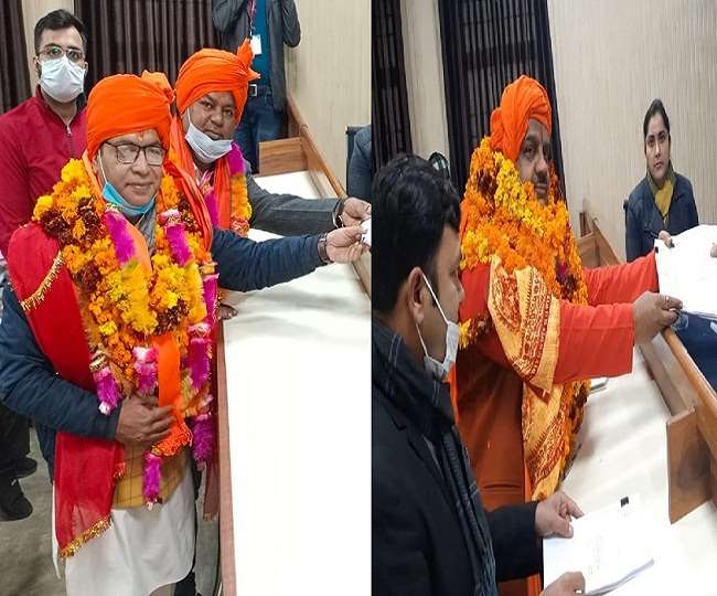 रुद्रपुर सीट : शिव अरोरा ने बांधा भगवा साफा, ठुकराल ने कहा-बेदाग निकलूंगा जनता की अदालत में