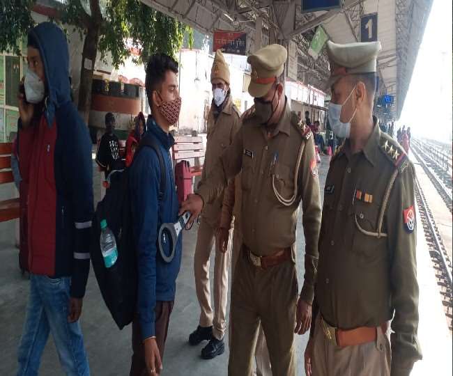 बिहार में बवाल के बाद बरेली में भी रेलवे स्टेशन पर हाई अलर्ट, जीआरपी ने चलाया सघन चेकिंग अभियान