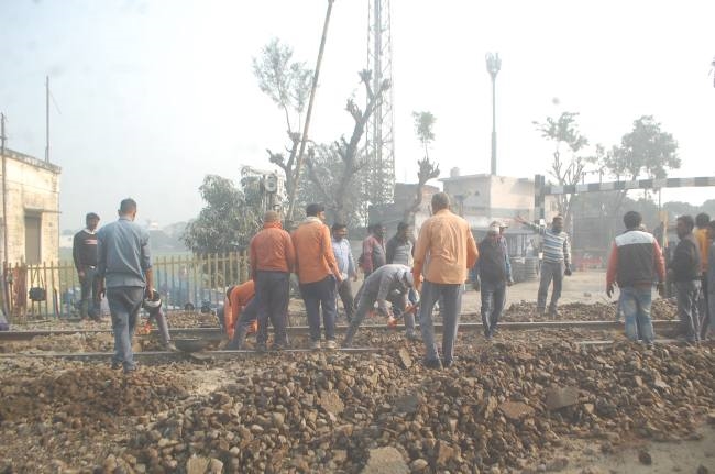 बिजली बंबा बाईपास बंद होने से शहरभर में लगा भीषण जाम