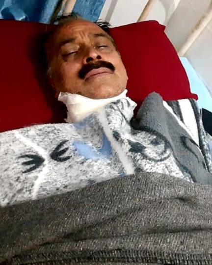 चाइनीज डोर गले में फंसने से घायल हुआ अधेड़, हालत गंभीर
