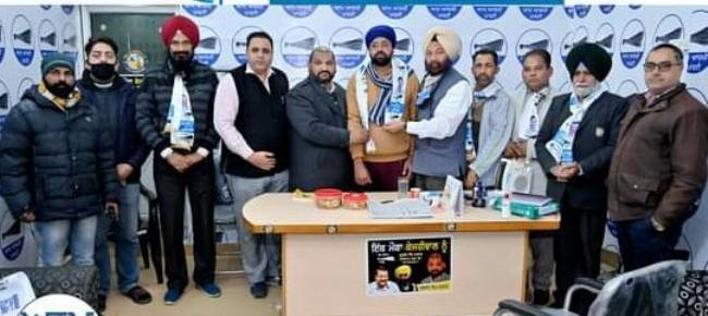 हरप्रीत रामपुरी आम आदमी पार्टी में शामिल