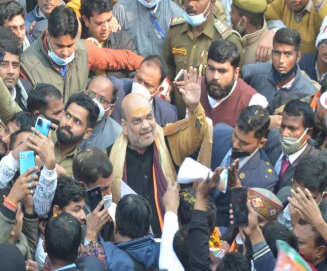 UP Election 2022: मुजफ्फरनगर दंगों को लेकर बोले अमित शाह-पीड़ितों को ही बना दिया था आरोपित