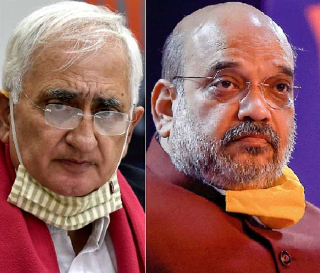 UP Election: सलमान खुर्शीद ने केंद्रीय गृहमंत्री पर साधा निशाना, बोले- कोरोना के समय थूक लगा बांटे जा रहे पर्चे