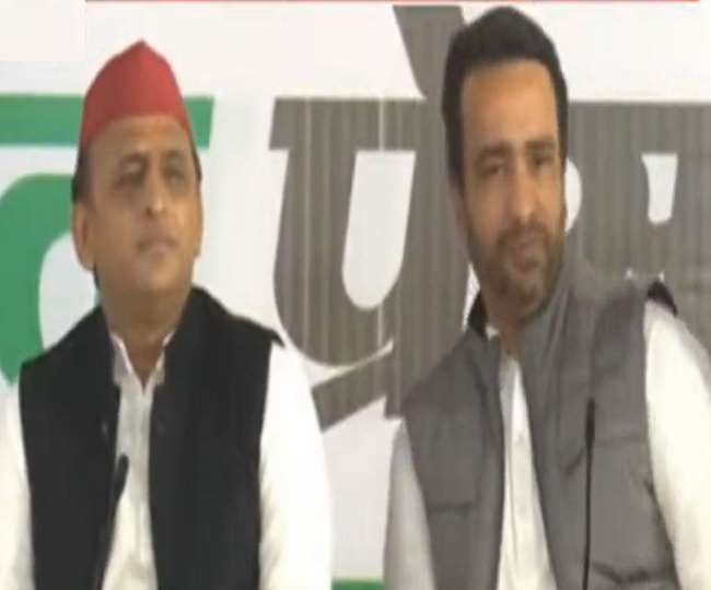 UP Election 2022: हापुड़ में अखिलेश यादव व जयंत चौधरी एक स्वर में बोले- भाजपा का इस बार सफाया तय