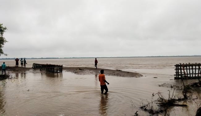 बिदटोलिया का अस्तित्व खतरे में, तीन ओर से तेज कटान