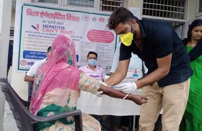 विश्व हेपेटाइटिस दिवस पर नागरिक अस्पताल में जागरूकता कार्यक्रम आयोजित