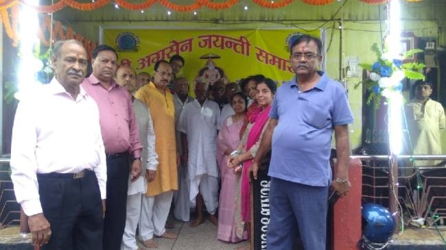 धूमधाम से मनाई गई अग्रसेन जयंती