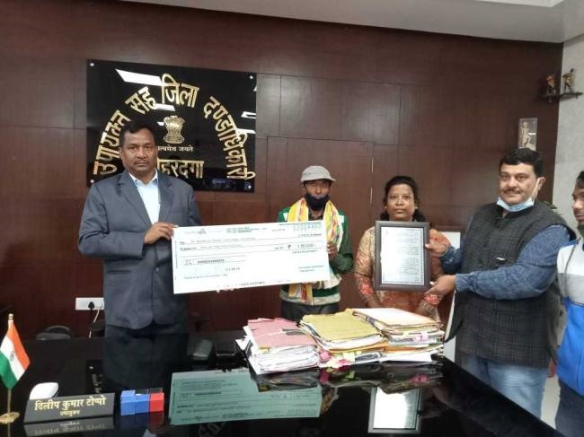 बंधना उरांव को मिला पादप जीनोम संरक्षण किसान सम्मान