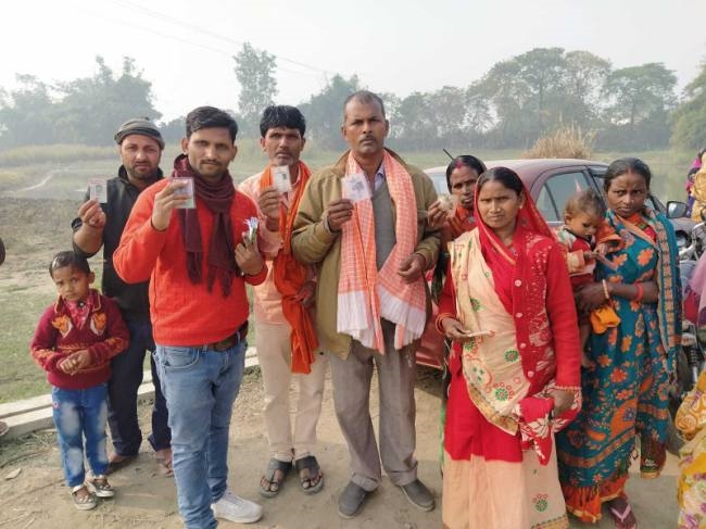 सिधवलिया में 63.53 व गोपालगंज प्रखंड में 57.63 प्रतिशत वोटरों ने किया मतदान
