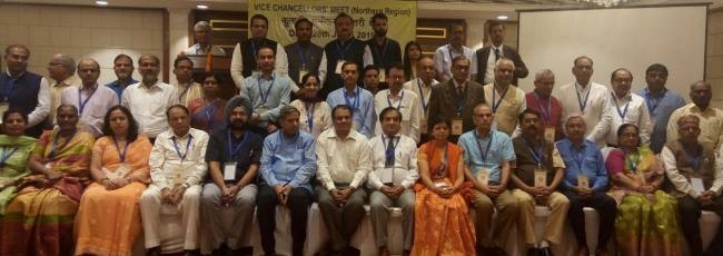 दिल्ली में उत्तरी भारत के 40 विश्वविद्यालयों के कुलपतियों की बैठक हुई