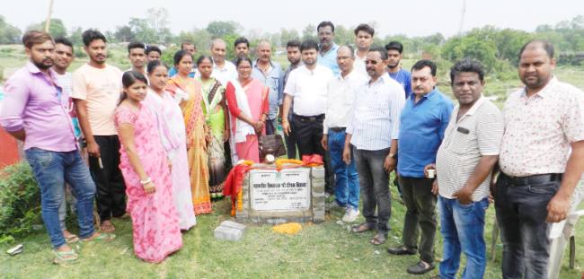 गांधीटोला में आठ लाख की लागत से बनेगा सामुदायिक भवन