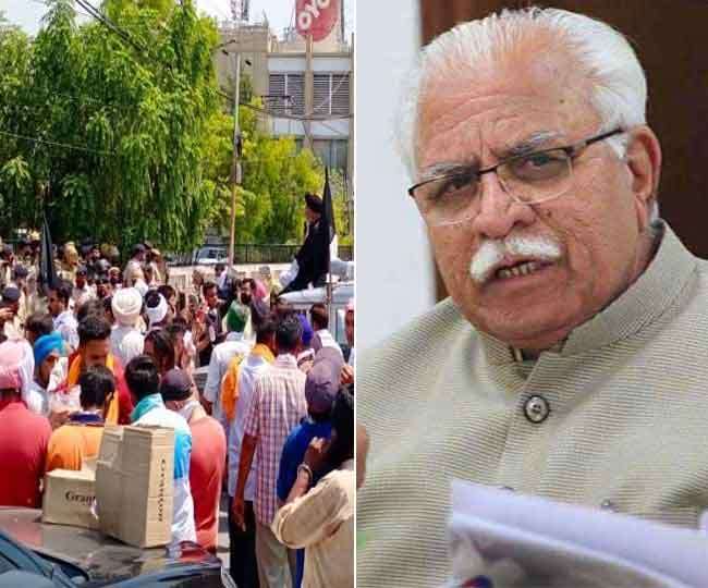 हरियाणा सरकार ने दिया आंदोलनकारियों पर कड़ी सख्ती का संकेत, तीन टोल भी खुलवाए