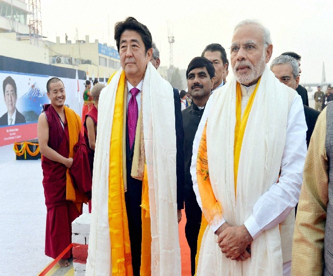 जापान के प्रधानमंत्री ने भी दी बधाई