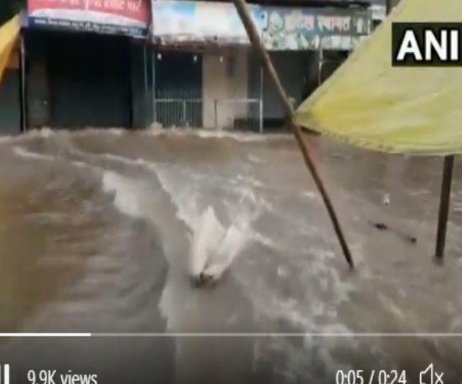 महाराष्ट्र में भी बने बाढ़ के हालात