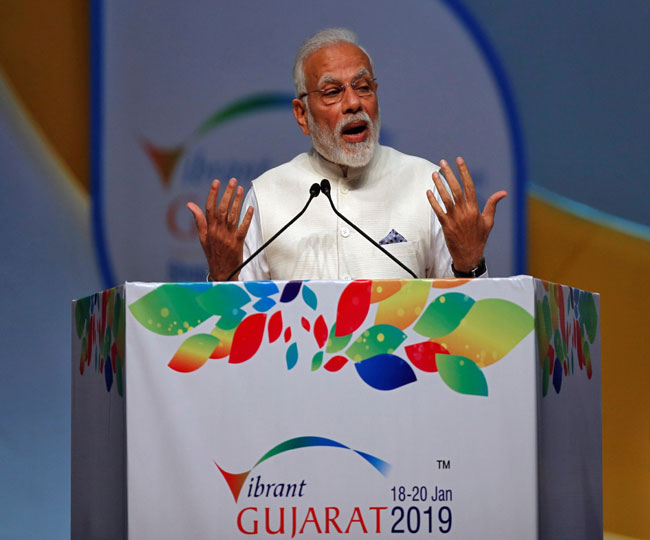 Vibrant Gujrat Summit 2019: देश को दुनिया के शीर्ष 50 देशों में शामिल करने का संकल्प