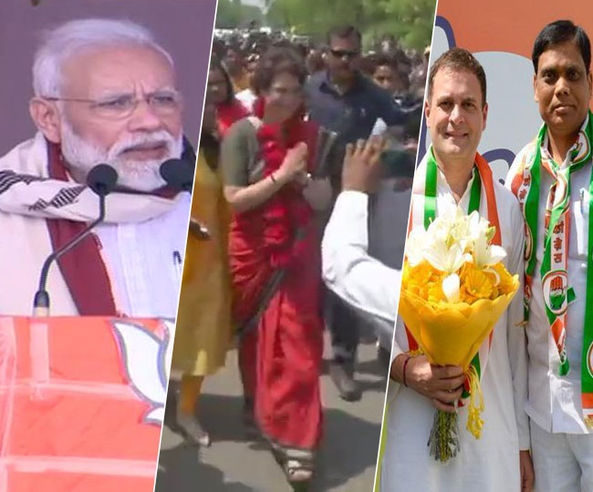 लोकसभा चुनाव को लेकर पीएम मोदी समेत कई अन्य बड़े नेता जनता के बीच दिखाई दिए, देखें तस्वीरें