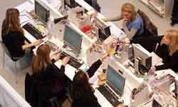 Know how to sit and take precaution while working front of a computer Know how to sit and take precaution while working front of a computer