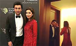 Raees fame Pakistani actress Mahira Khan pleads with Ranbir Kapoor in Dubai hotel Raees fame Pakistani actress Mahira Khan pleads with Ranbir Kapoor in Dubai hotel